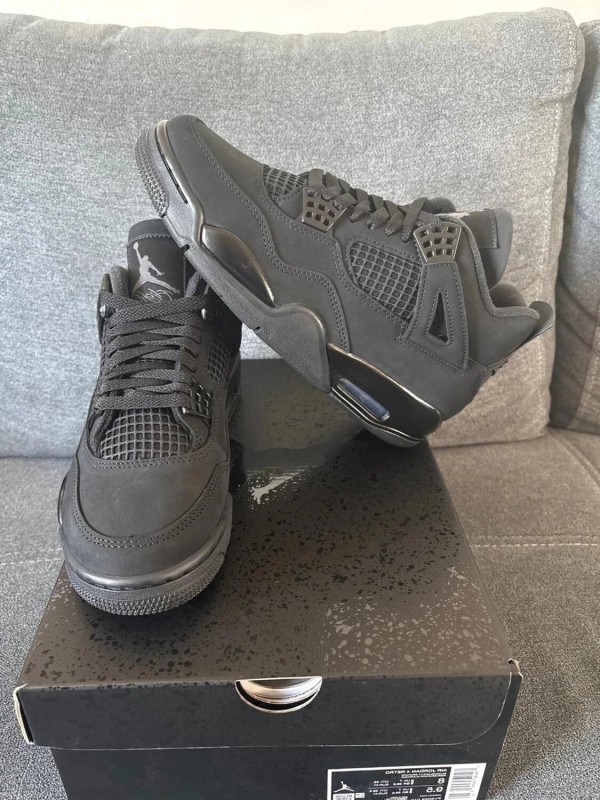 Jordan 4 black cat 41