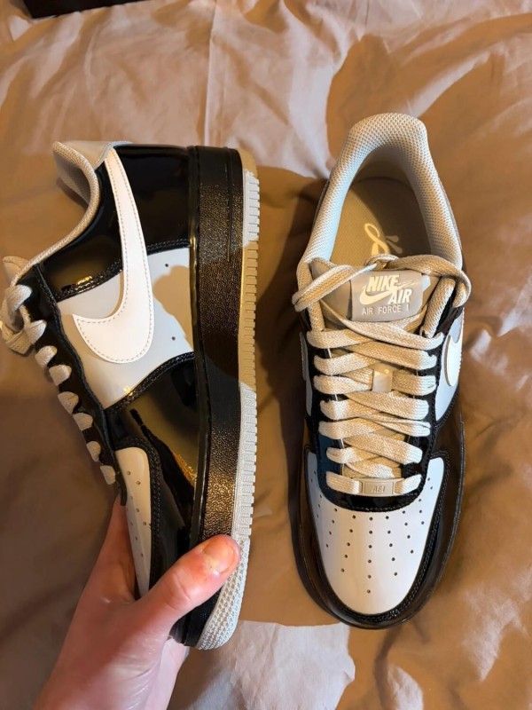 Nike Air Force 1 Syna Central Cee Black Light Smoke Grey - 44 2