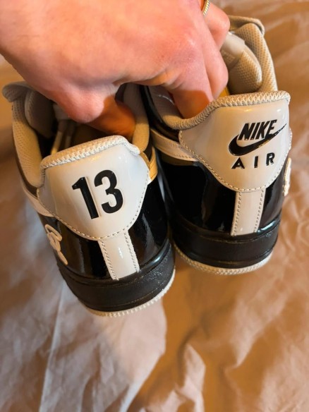 Nike Air Force 1 Syna Central Cee Black Light Smoke Grey - 44