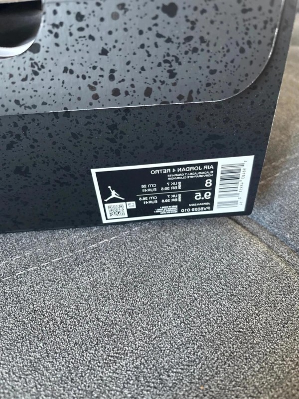 Jordan 4 black cat 41 2