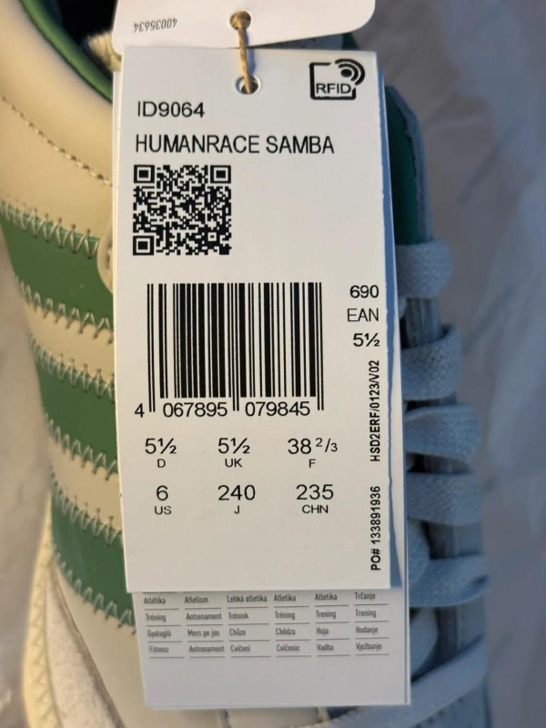 adidas samba preloved green x Pharrell Williams 2