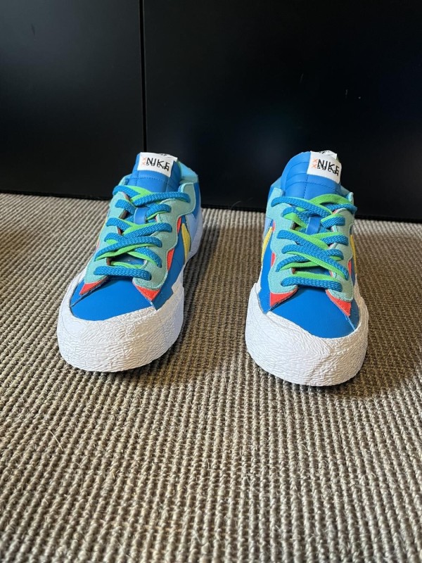 Nike Blazer Low sacai KAWS Neptune Blue 2