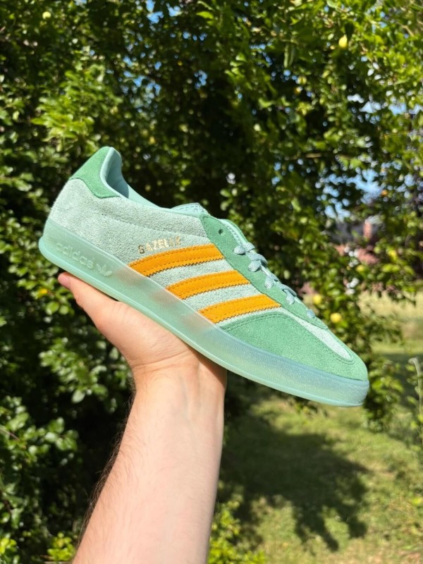 adidas gazelle indoor hazy green - 39,5