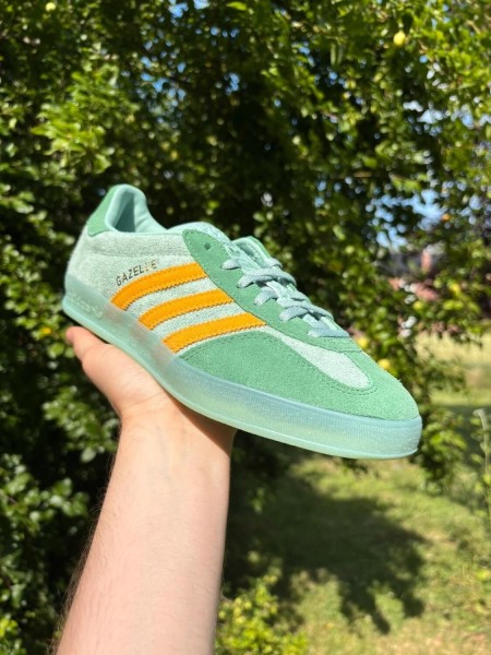adidas gazelle indoor hazy green - 39,5