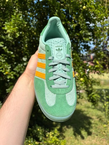 adidas gazelle indoor hazy green - 39,5