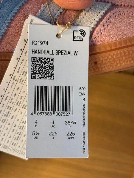 adidas handball spezial semi spark pink - 36,5