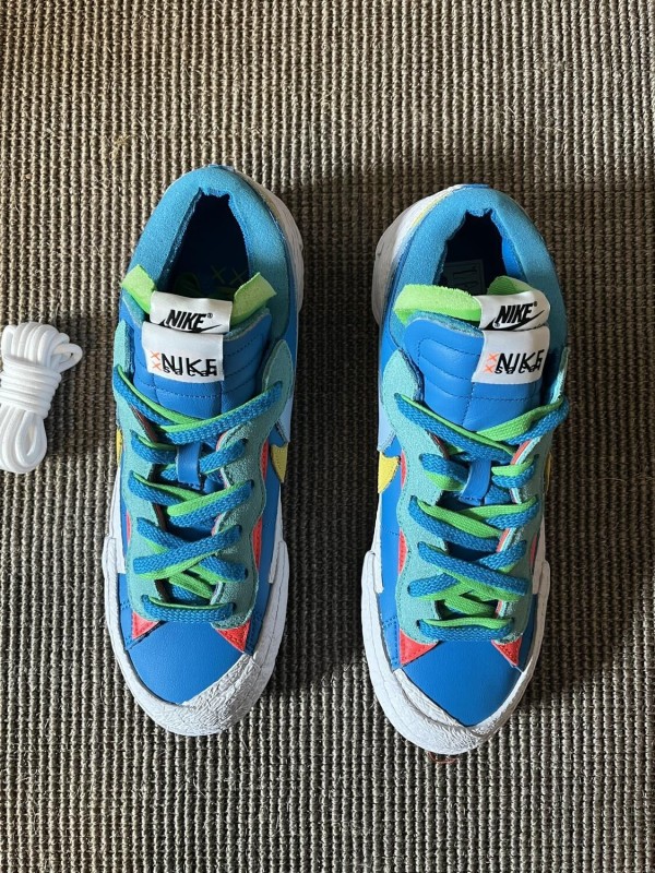Nike Blazer Low sacai KAWS Neptune Blue 2