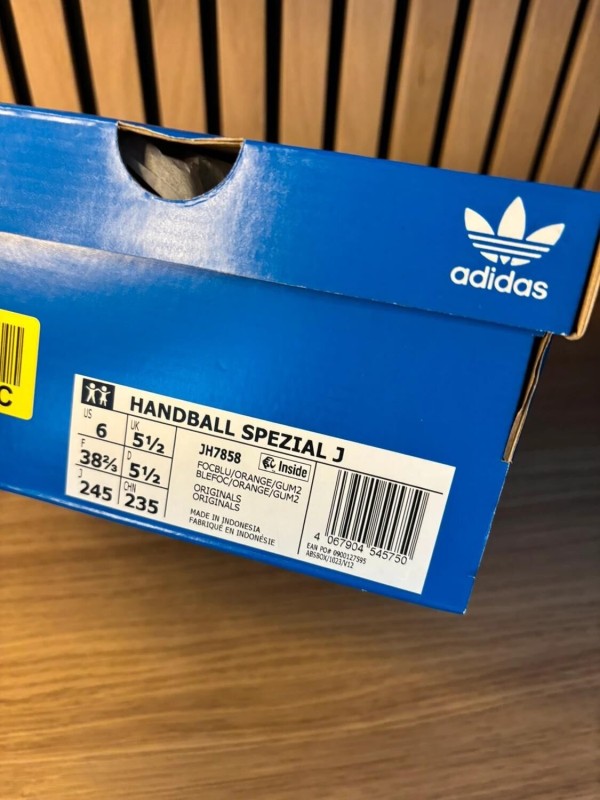 adidas handball spezial focus blue - taille 38,5 - Neuf 2