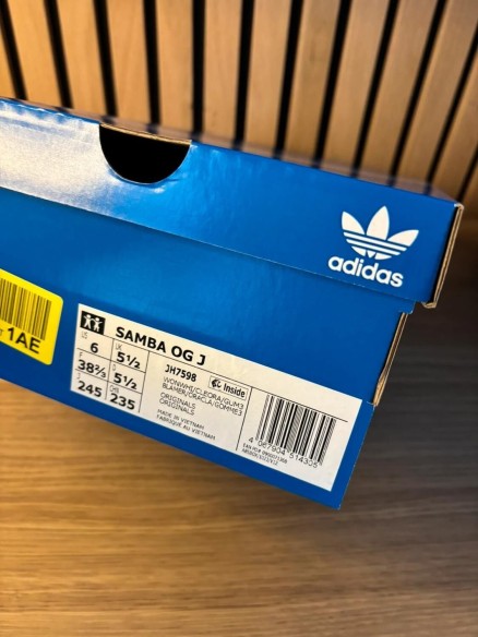 adidas samba og wonder white clear orange - taille 38,5