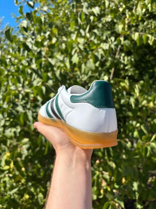Adidas Gazelle Indoor White Collegiate Green - Taille 38,5 2