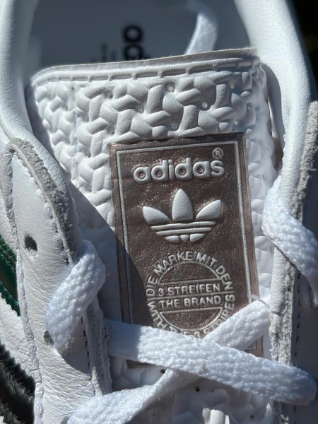 Adidas Gazelle Indoor White Collegiate Green - Taille 38,5