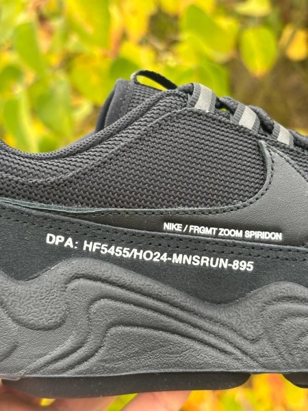 Nike Air Zoom Spiridon Black X Fragment - Taille 38,5