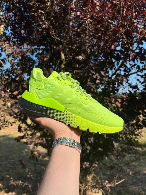 Adidas Nite Jogger Signal Green - Taille 40,5