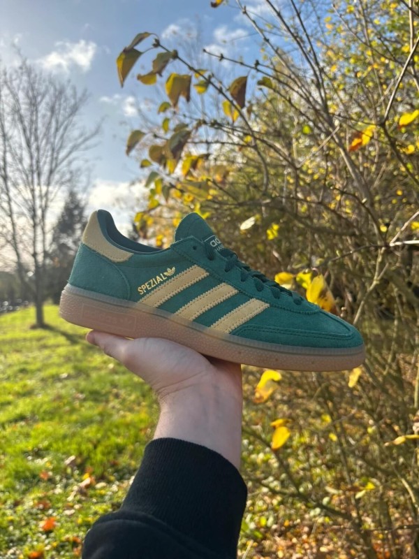Adidas Handball Spezial Collegiate Green Almost Yellow - Taille 38