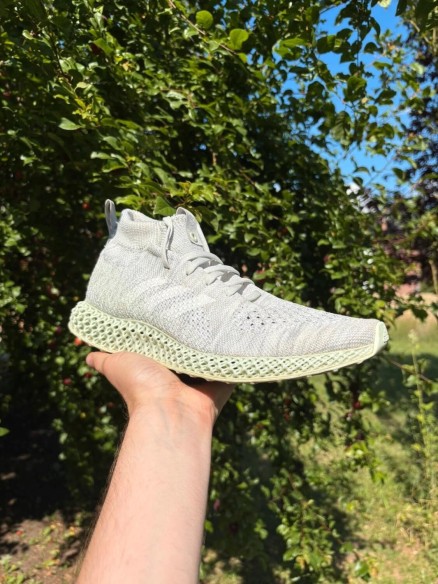 adidas consortium runner mid 4D white - taille 41,5