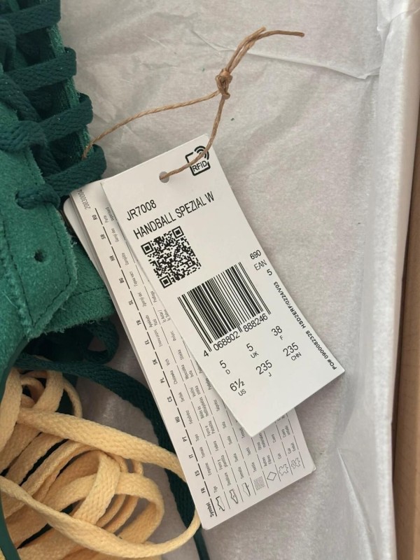 Adidas Handball Spezial Collegiate Green Almost Yellow - Taille 38 2