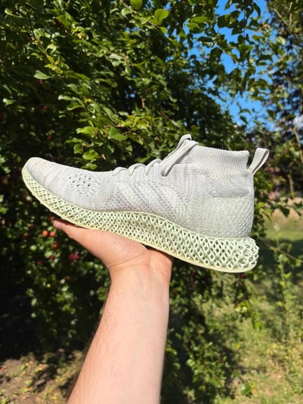 adidas consortium runner mid 4D white - taille 41,5