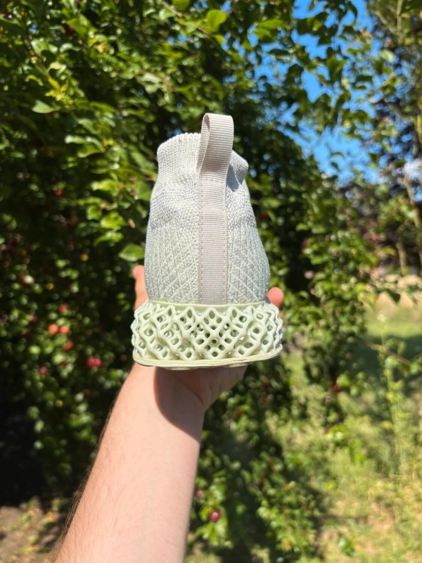 adidas consortium runner mid 4D white - taille 41,5 2