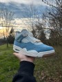 Jordan 4 worn blue denim - taille 39