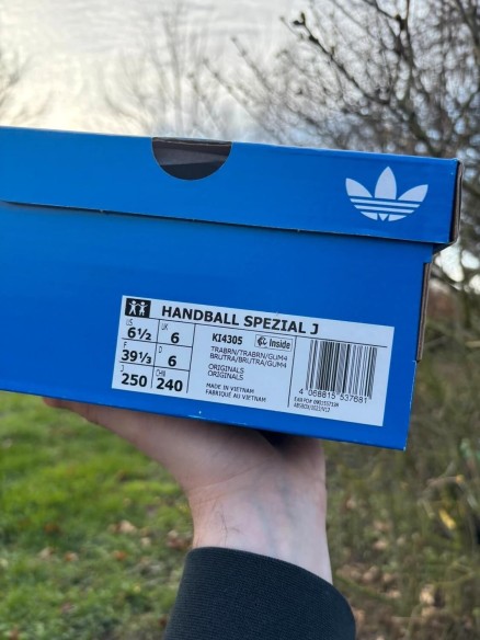 adidas handball spezial earth strata cow print - taille 39,5