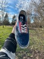 Vans Authentic Premium La Habana Red Navy - Taille 44,5