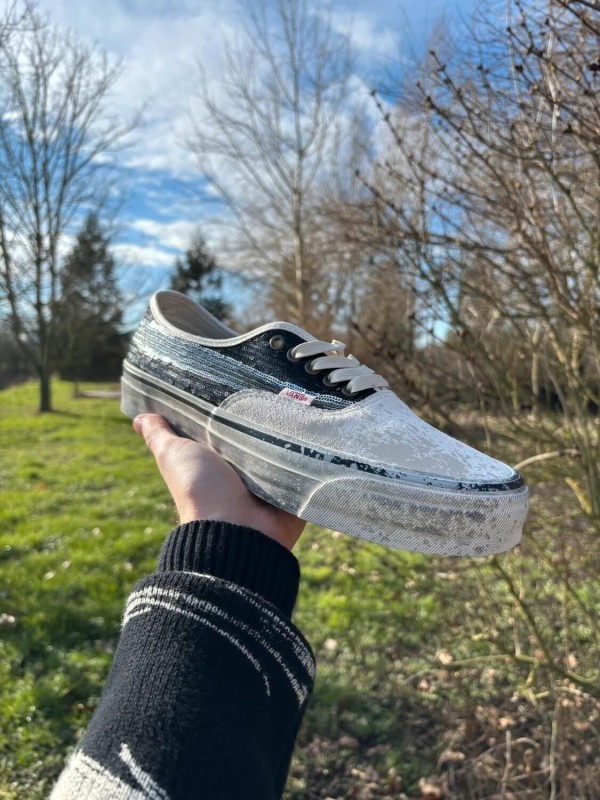 Vans Authentic Premium La Habana White Black - Taille 44,5 2