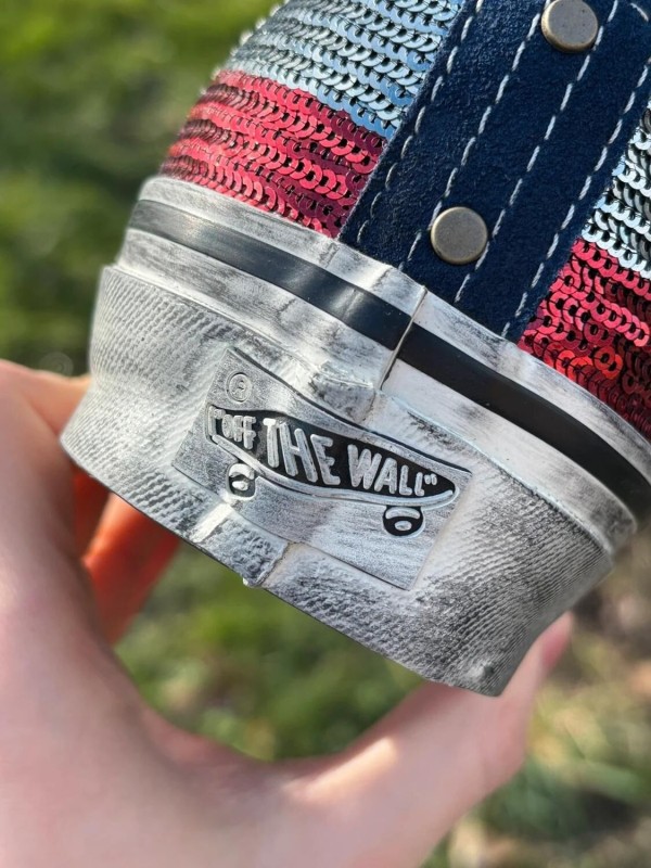 Vans Authentic Premium La Habana Red Navy - Taille 44,5 2