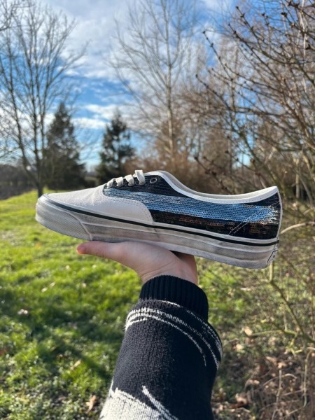 Vans Authentic Premium La Habana White Black - Taille 44,5