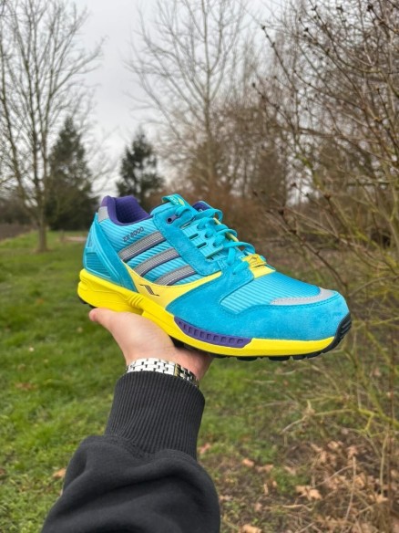 Adidas ZX 8000 consortium blue glow - Taille 44