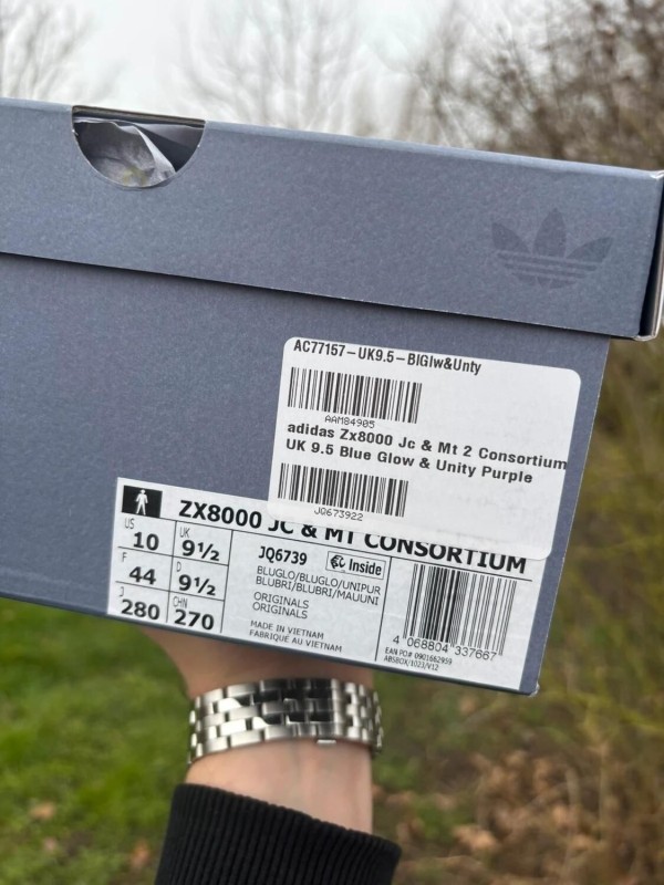 Adidas ZX 8000 consortium blue glow - Taille 44 2