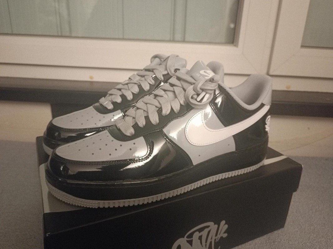 Nike air force 1 Central Cee Syna Black White Grey 45