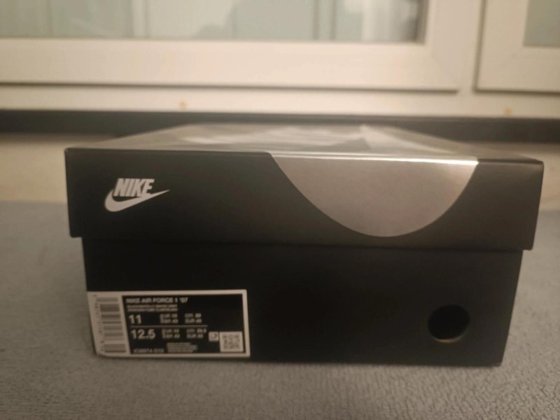 Nike air force 1 Central Cee Syna Black White Grey 45