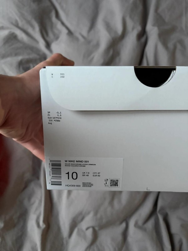 Nike Mind 001 Solar Red 2