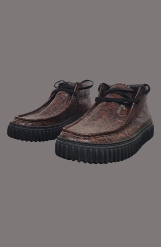 Sample Clark's Martine Rose Torhill High snake print taille 44,5 2