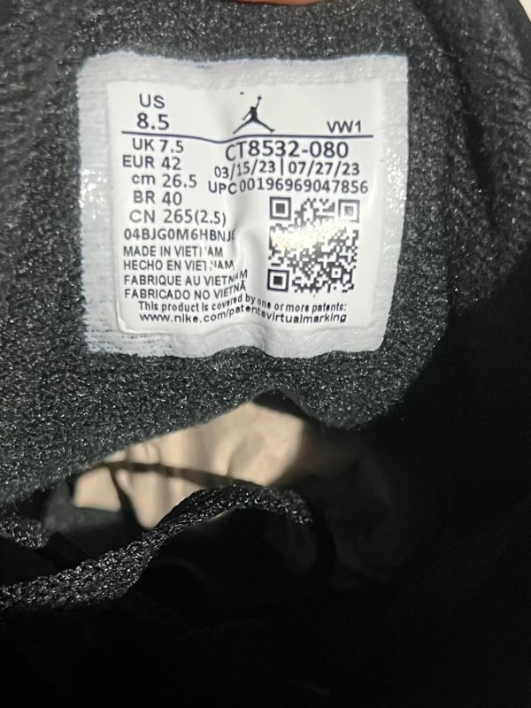 Nike Air Jordan 3 Fear 2