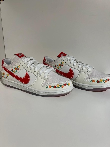 Nike SB dunk low N7 Decon Opti Yellow University Red