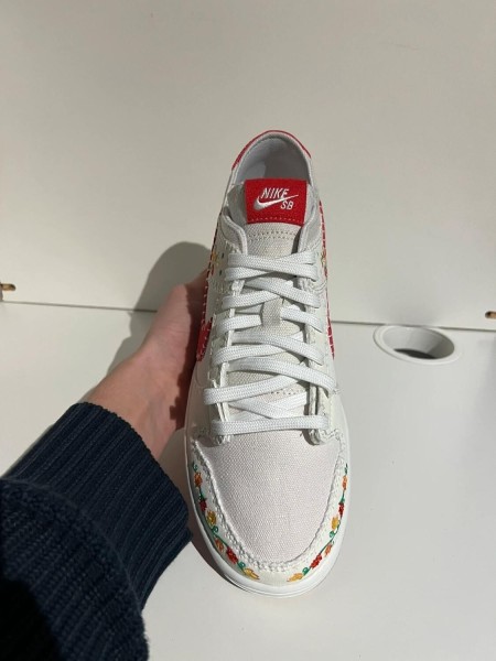 Nike SB dunk low N7 Decon Opti Yellow University Red