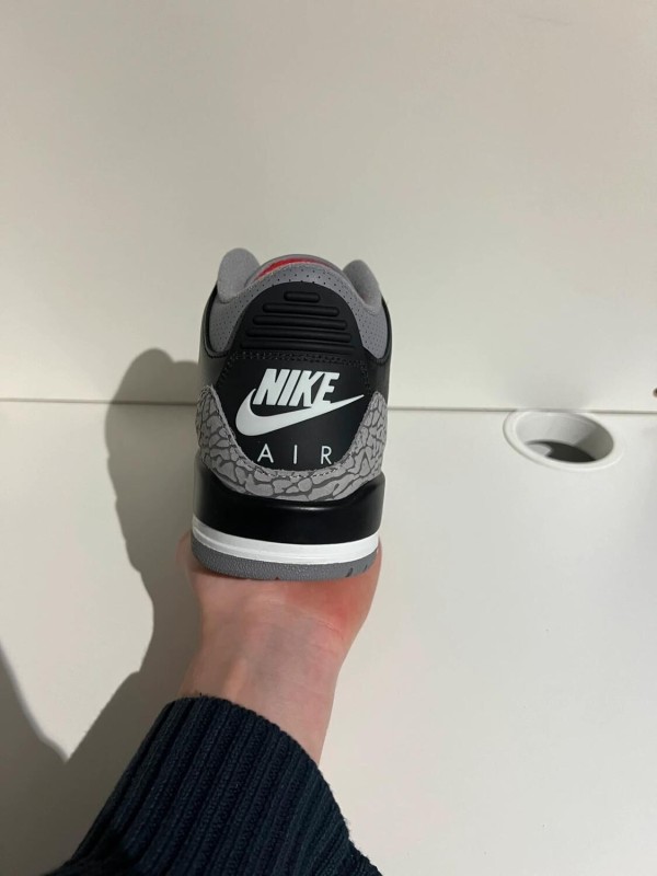 Nike Air Jordan 3 Black Cement (2024) 2