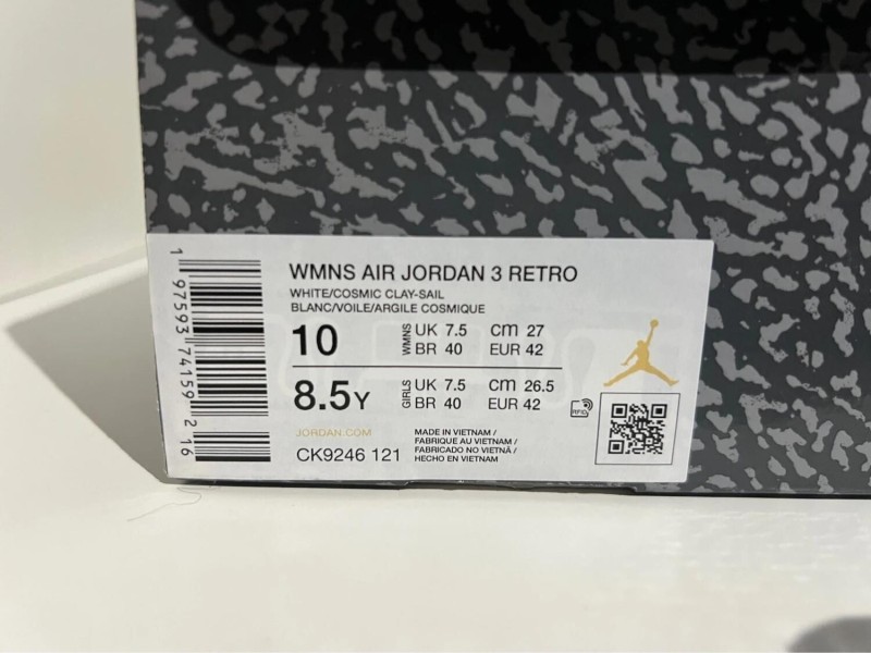 Nike Air Jordan 3 Georgia Peach