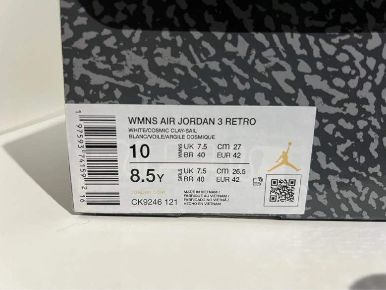 Nike Air Jordan 3 Georgia Peach