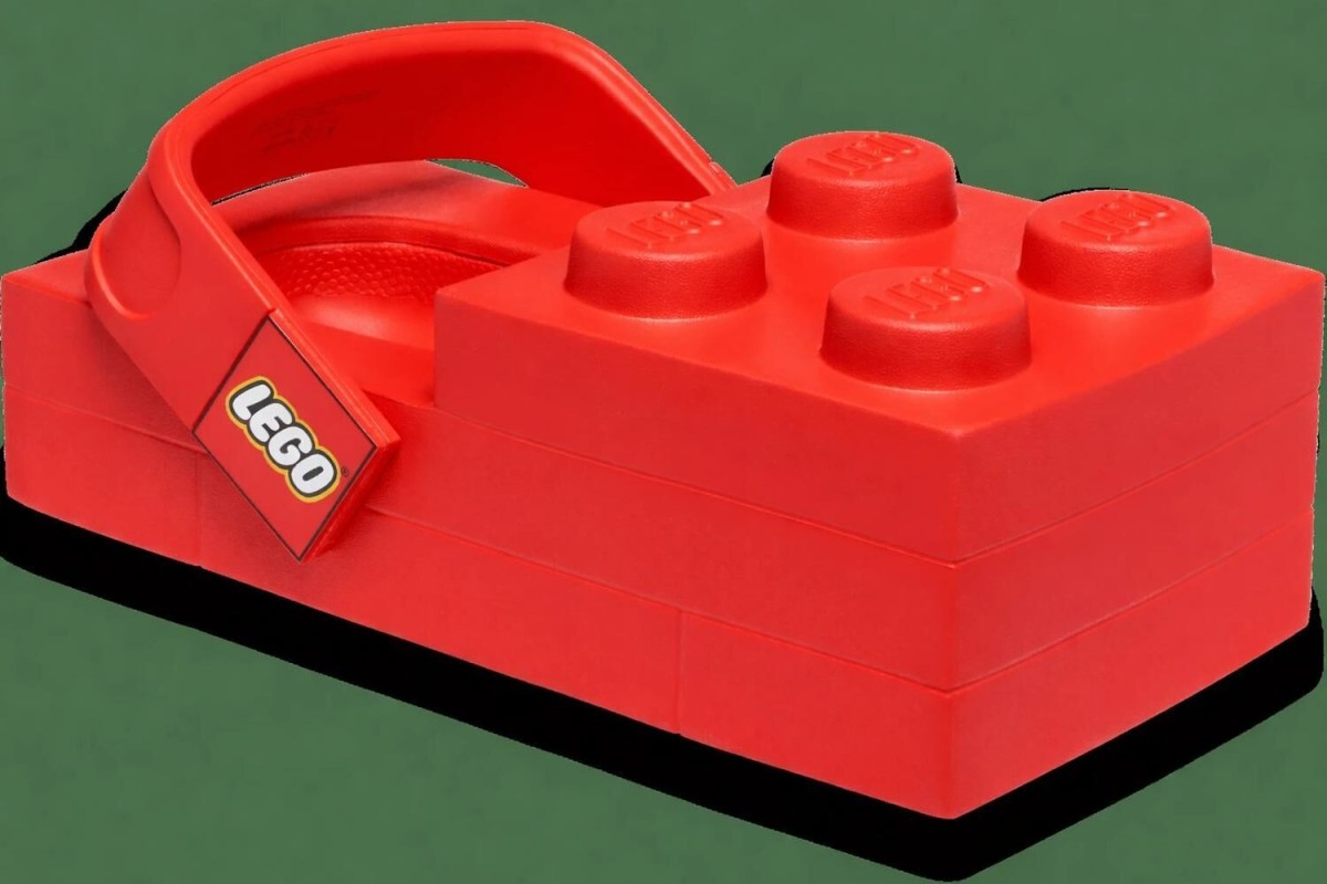 Sabots Crocs Lego Rouge - Taille 43 /44