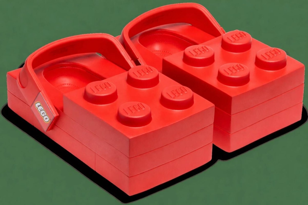 Sabots Crocs Lego Rouge - Taille 43 /44 2