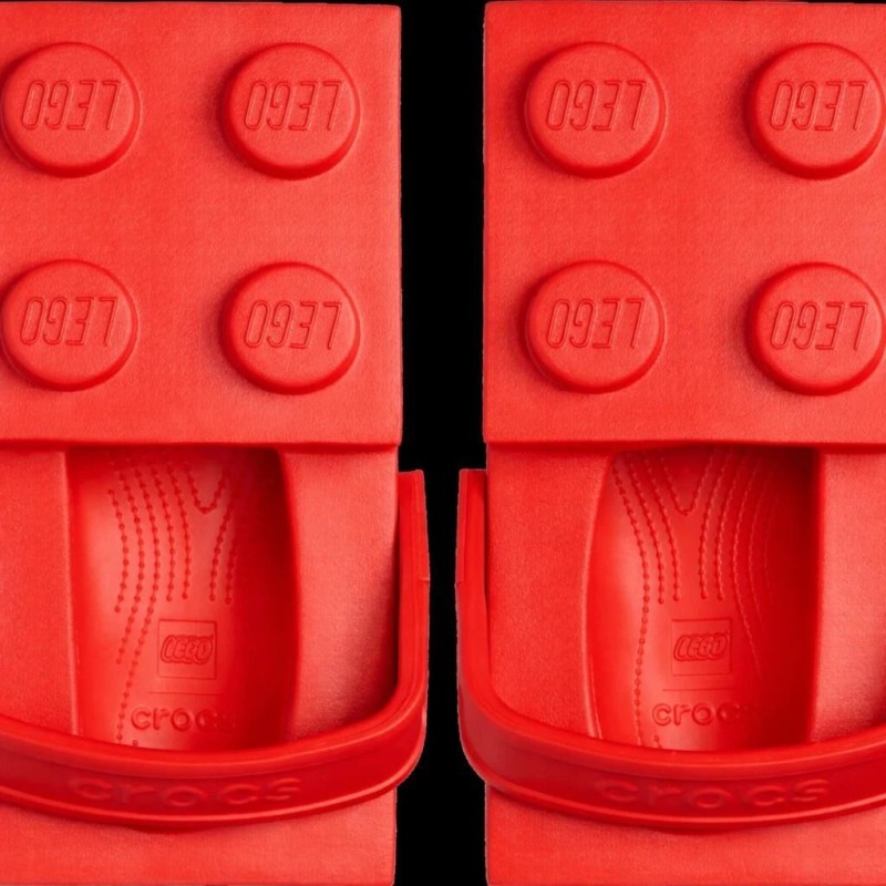 Sabots Crocs Lego Rouge - Taille 43 /44 2