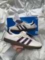 Adidas samba blanche et bleu