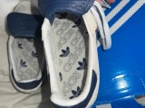 Adidas samba blanche et bleu