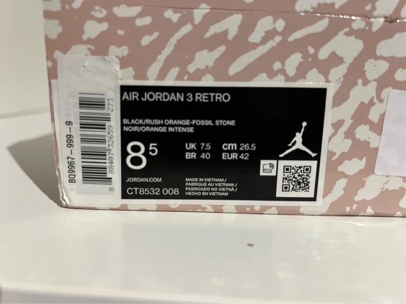 Nike Air Jordan 3 Desert Elephant