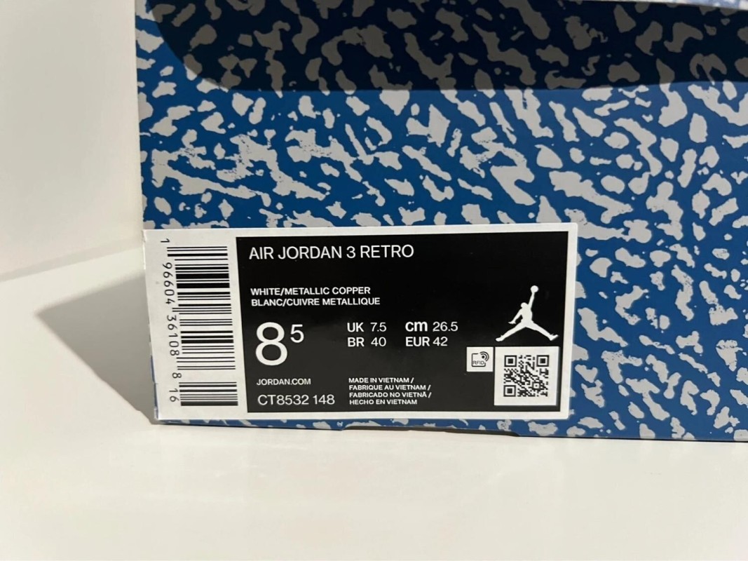 Nike Air Jordan 3 Wizards 2