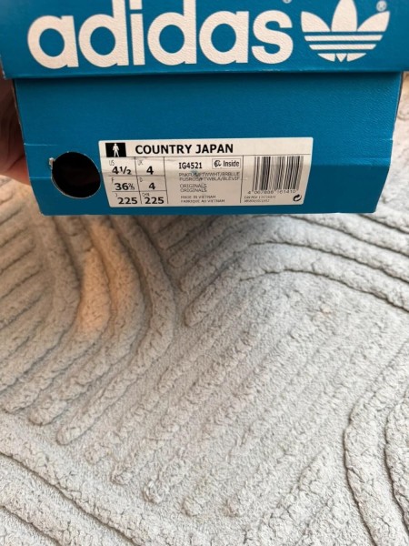 adidas Country Japan "Pink fusion" - taille 36,5