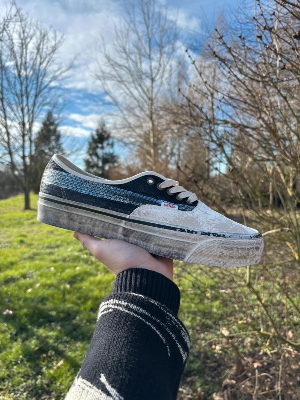 Vans Authentic Premium La Habana White Black - Taille 44,5