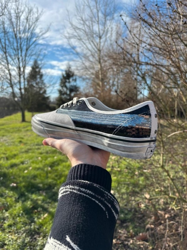 Vans Authentic Premium La Habana White Black - Taille 44,5 2